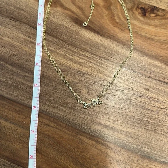 Coach Gold Minimalist Necklace - Picture 2 of 2